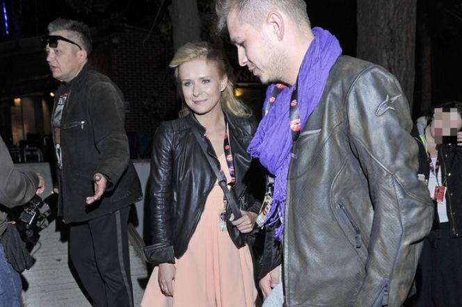 Aneta Zając i jej stylista Kuba Kołaczek
