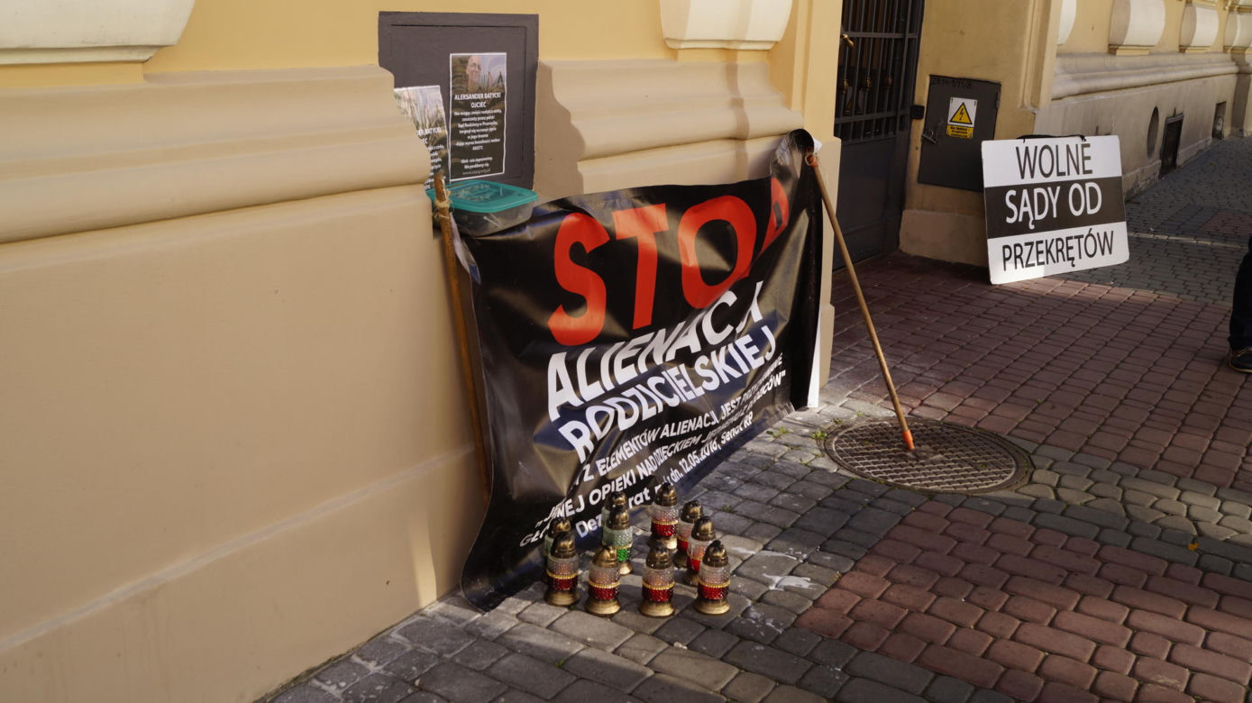 Protest przeciwko alienacji rodzicielskiej
