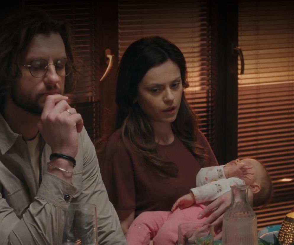 M jak miłość odc. 1929. Kasia (Paulina Lasota), Mariusz (Mateusz Mosiewicz)