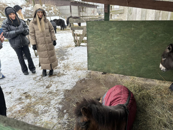 Joanna Krupa odwiedza schronisko dla zwierząt