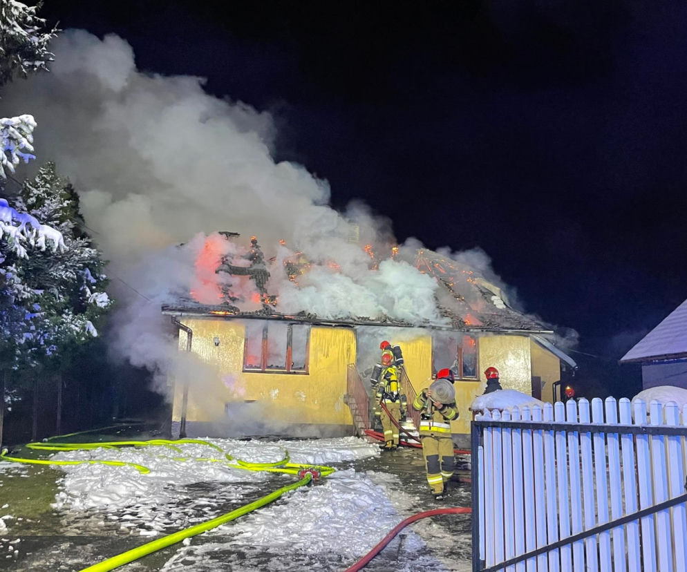 Tragedia pod Krakowem! W pogorzelisku znaleźli zwłoki 80-letniej kobiety
