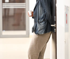 Rozwód Gąsiorowskiej i Żurawskiego w toku! Aktor czekał pod salą z kubkiem w ręku