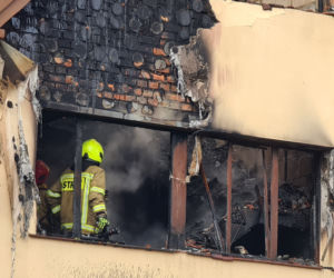 Tragedia w Nowym Stawie! W pożarze plebanii zginął ksiądz