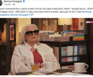 Magda Umer żegnana przez świat artystyczny