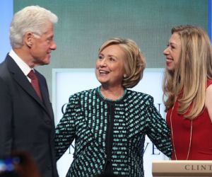 Bill Clinton i Chelsea Clinton