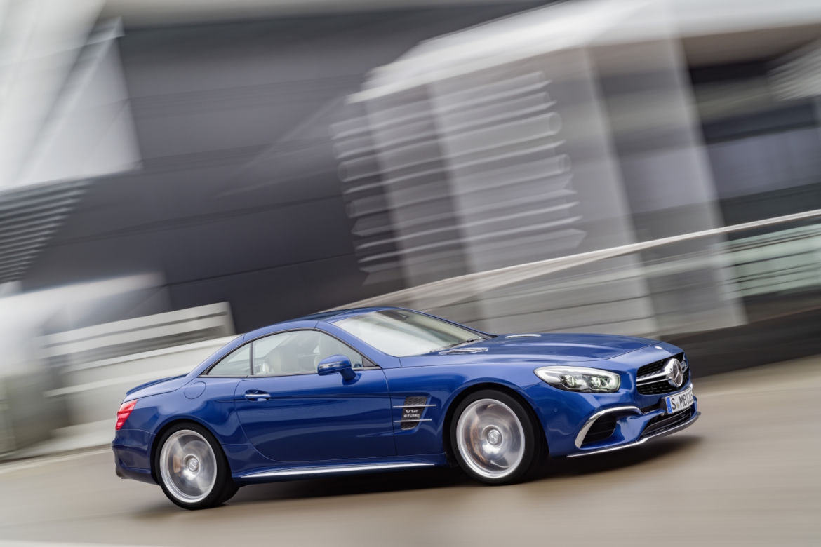 Mercedes-Benz SL lifting 2016