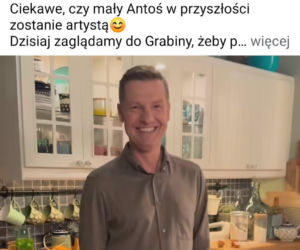 M jak miłość po wakacjach. Paweł (Rafał Mroczek) na planie