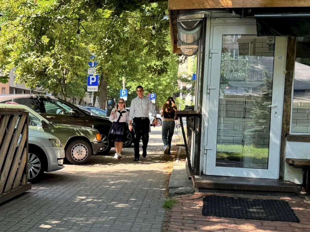 Mateusz Morawiecki zabrał córkę na lody