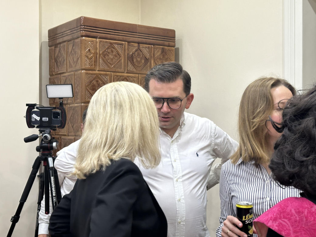 Wieczór wyborczy w sztanie Łukasza Kmity w Krakowie