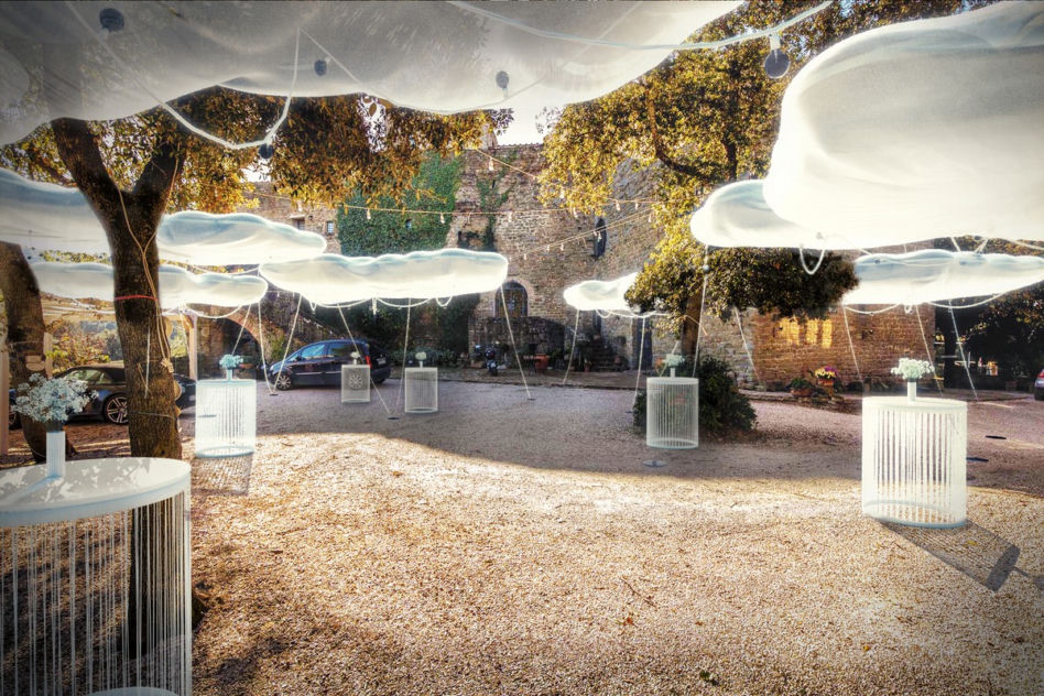 "Under the Cloud" - praca nagrodzona w konkursie "Wedding Oasis"