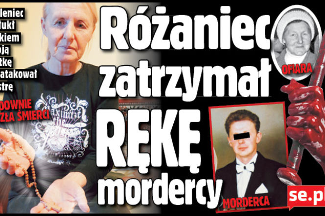 Różaniec zatrzymał rękę mordercy