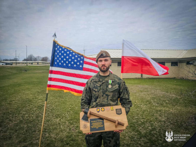 Polski żołnierz najlepszy w USA