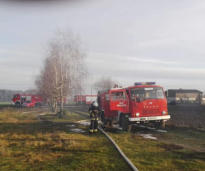 OGROMNY pożar w powiecie świeckim! Jedna osoba poszkodowana