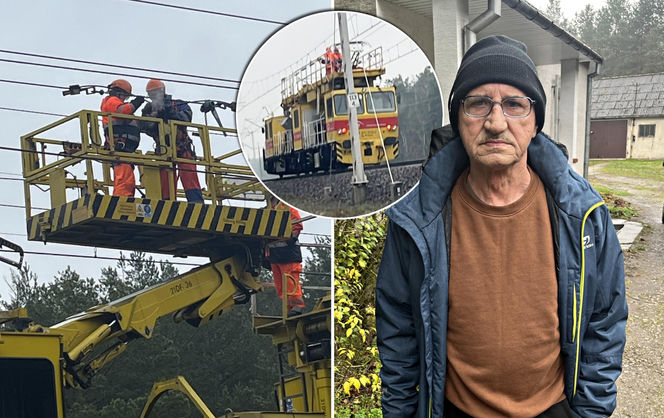 Uszkodzona trakcja i wybita szyba w pociągu. Służby badają tajemnicze zdarzenie