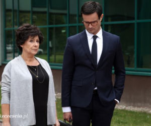 Barwy szczęścia odc. 1400. Anna Marczak (Dorota Kolak), Oliwier Jakubczyk (Mikołaj Krawczyk)