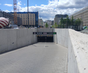 Parking podziemny pod Pl. Powstańców Warszawy