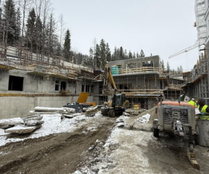 Budowa hotelu Salamandra w Kościelisku - luty 2026