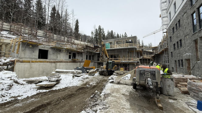 Budowa hotelu Salamandra w Kościelisku - luty 2026