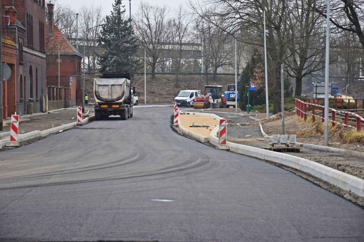 Przebudowa układu drogowego na Międzyodrzu