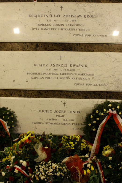 GRÓB - ks. Andrzeja Kwaśnika – kapelana Federacji Rodzin Katyńskich