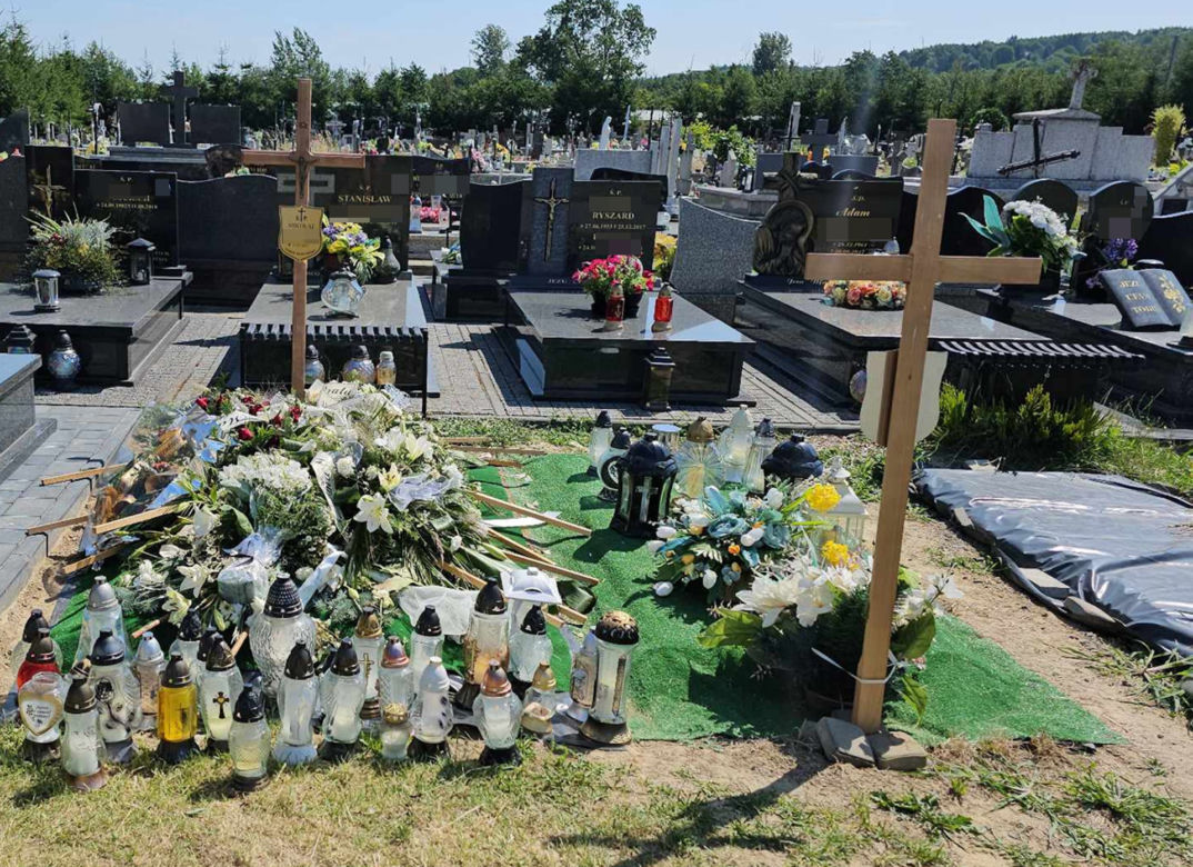  Bliscy pożegnali Mikołaja, który zginął przez pijanego kierowcę