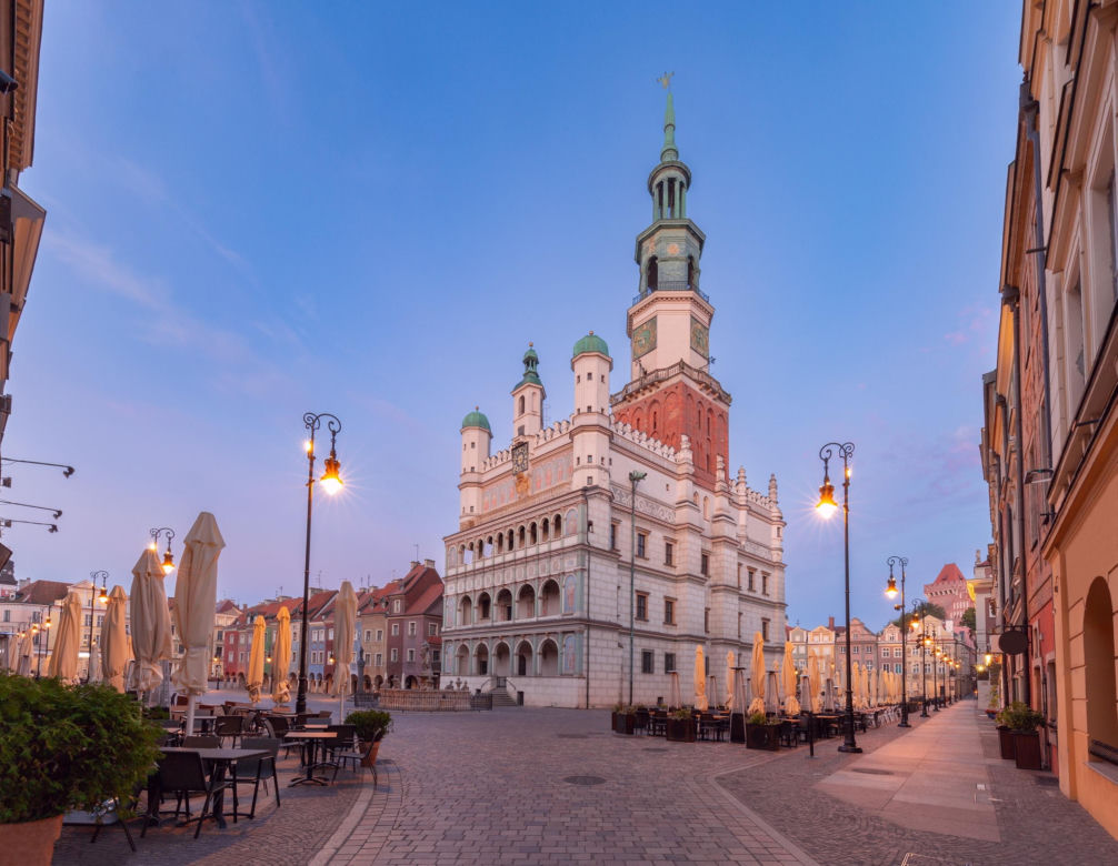 Poznań najlepszym miastem do życia w Polsce według AI