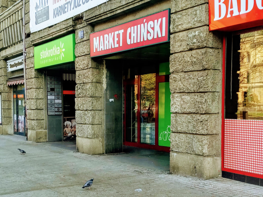 Chiński market