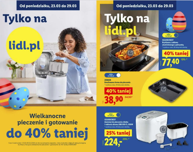 Sprzęt kuchenny w mega promocji Lidla