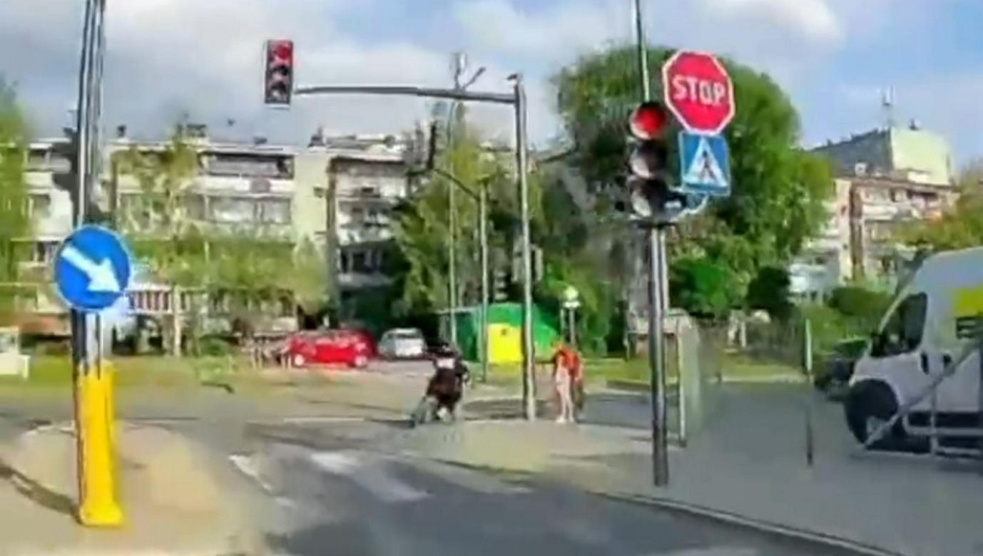Szaleńcza ucieczka ulicami Piaseczna