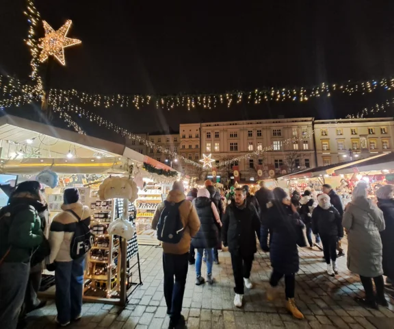 Kradzież z włamaniem na jarmarku w Krakowie