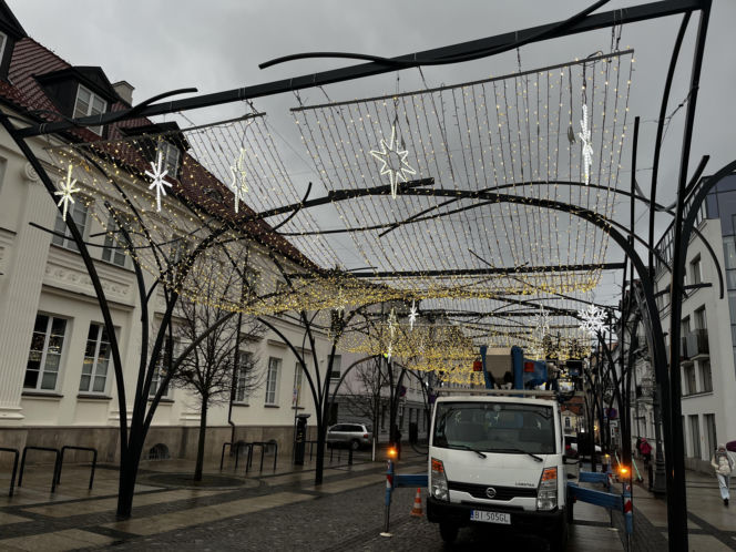 Zobacz hit Białostockiego Jarmarku Świątecznego 2025. Tak wygląda „rozgwieżdżone niebo”
