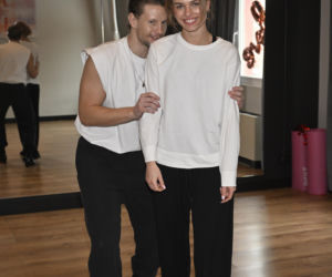 Sebastian Fabijański na probach do Tańca z Gwiazdami