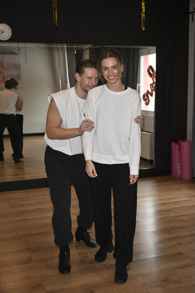 Sebastian Fabijański na probach do "Tańca z Gwiazdami"