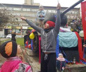 Gliwice: Protest w obronie czołgu T 34