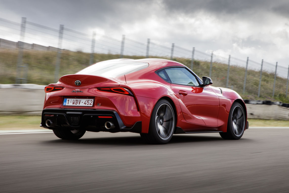 Toyota GR Supra w kolorze Renaissance Red