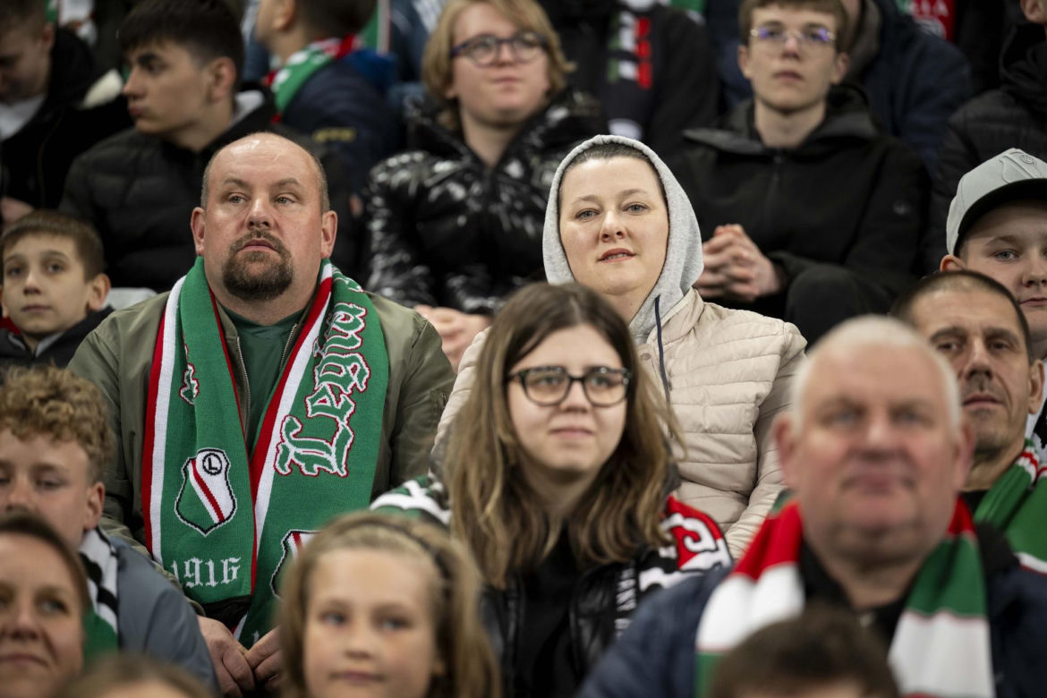 Legia Warszawa - Górnik Zabrze: Zdjęcia kibiców i zawodników z meczu 28. kolejki PKO BP Ekstraklasy