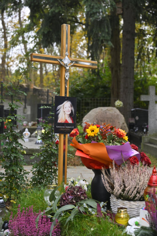 Tak wygląda grób Katarzyny Stoparczyk