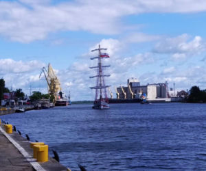 ORP Iskra w Szczecinie