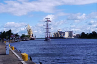 ORP Iskra w Szczecinie