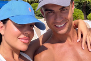 Cristiano Ronaldo i Georgina na wakacjach