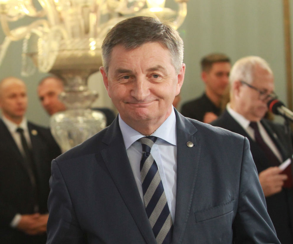 Kuchciński walczy z naturą