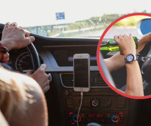 Nietrzeźwa 43-latka bez uprawnień wiozła autem dziecko i pijanego męża