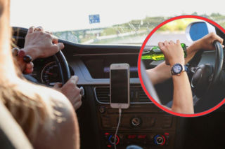 Nietrzeźwa 43-latka bez uprawnień wiozła autem dziecko i pijanego męża