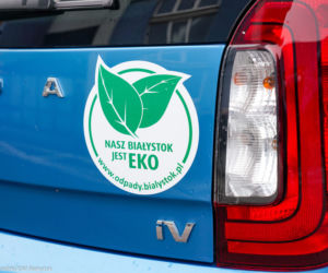 Samochody elektryczne w urzędzie miejskim w Białymstoku [ZDJĘCIA]