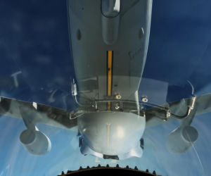 Polski F-16 i francuski Airbus A330 MRTT. Jak wyglądało tankowanie w powietrzu po defiladzie?