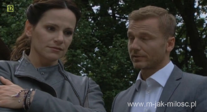 M jak miłość po wakacjach 2014 Andrzej Budzyński (Krystian Wieczorek), Sonia (Marta Król)