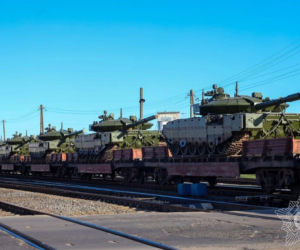 Białoruś prezentuje zmodernizowane czołg T-72BM2