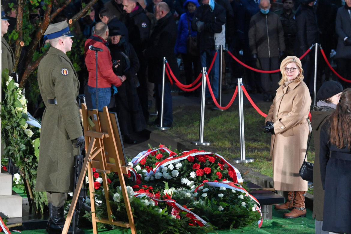 Uroczystości pogrzebowe Maurycego Mochnackiego  na Powązkach