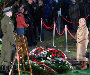 Uroczystości pogrzebowe Maurycego Mochnackiego  na Powązkach