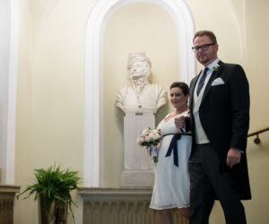 Ślub księcia Jana Lubomirskiego i hrabianki Heleny Mańkowskiej w Krakowie